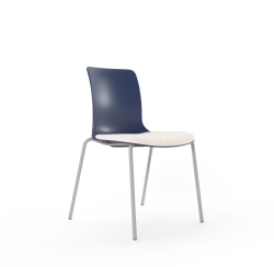 4-Leg-w-Cushion-Navy-Front-Angle 4-Leg-w-Cushion-Navy-Front-Angle
