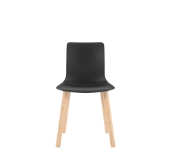 WOOD-LEG-BLACK-FRONT WOOD-LEG-BLACK-FRONT