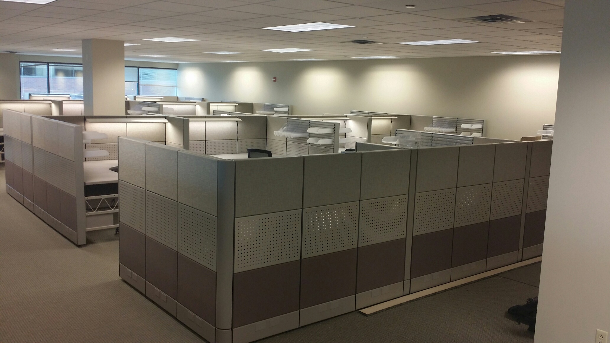 Blend of New and Used Office Furniture Creates Beautiful, Modern