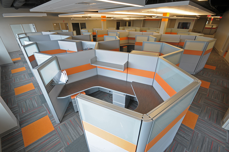 Seated Privacy Refurbished Office Cubicle | Office Furniture | EthoSource