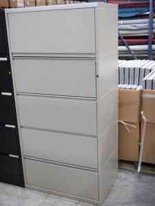 Used Herman Miller Meridian 5 High 36 Lateral Office Furniture