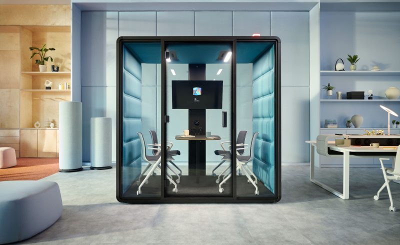 The hushFree acoustic booth
