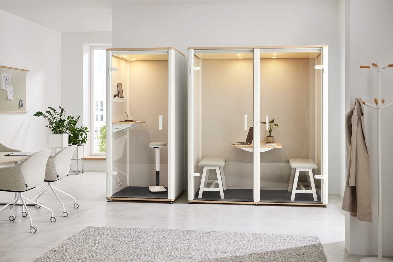 Bosselino Duo in an open office