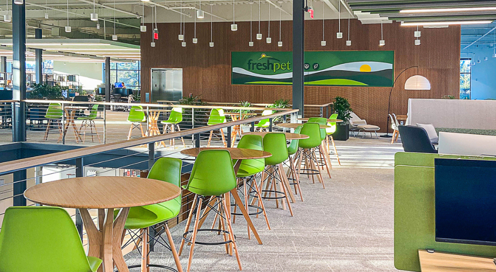 Freshpet office by Ethosource Office Furniture
